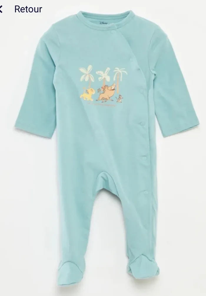 Pyjama en coton Le Roi Lion - photo numéro 3