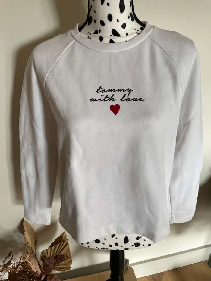 Pull blanc