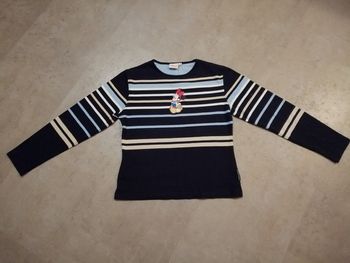 Pull rayé Minnie Taille M Disney