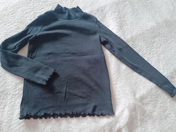 Blouse en maille côtelée 8 ans