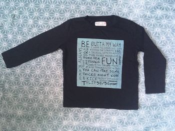 Teeshirt manches longues Zara - 5 ans