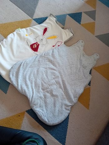 Lot de 2 gigoteuses 0-6mois