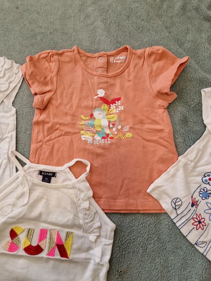 Tee-shirts 9mois fille - photo numéro 4