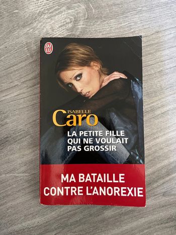 Livre : la petite fille qui ne voulait pas grossir