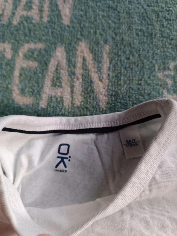 Chemisette t-shirt sans manches 5ans 110 - photo numéro 2