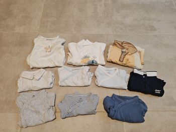 Lot vêtements bébé garçon 1 mois hiver