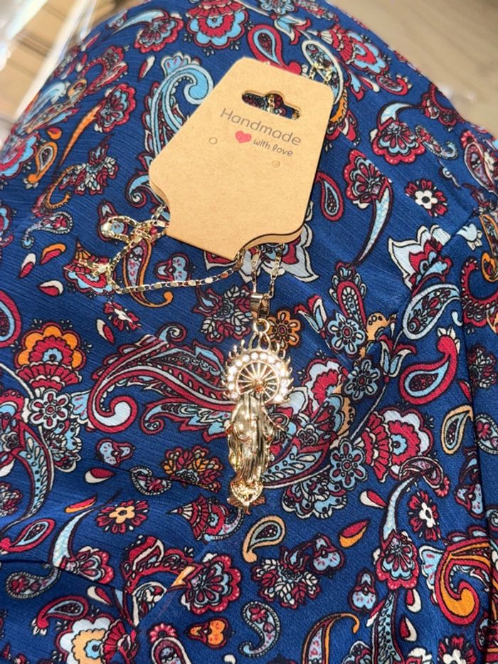 Collier pendentif vierge Marie - photo numéro 4