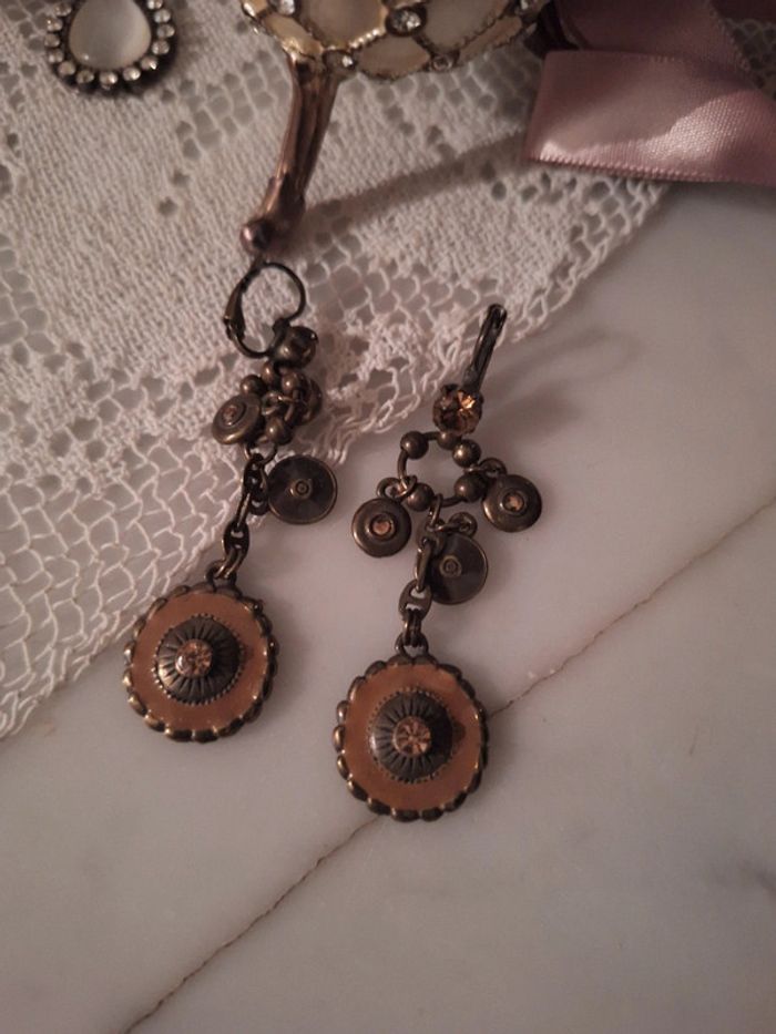 Collier et boucles d'oreilles Axelle création - photo numéro 4