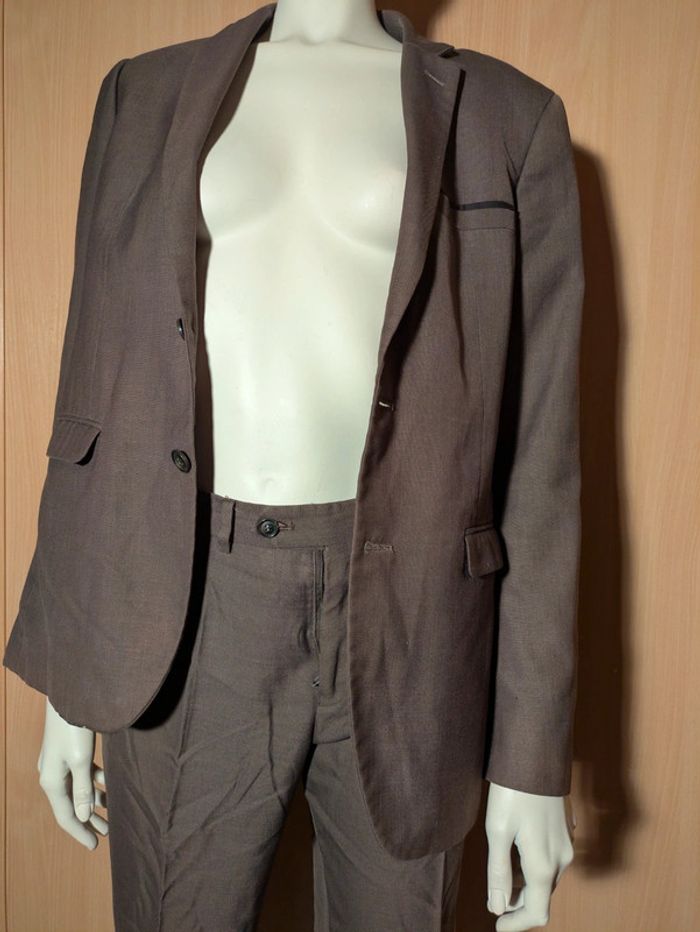 Ensemble Costume homme marron BRICE - photo numéro 11