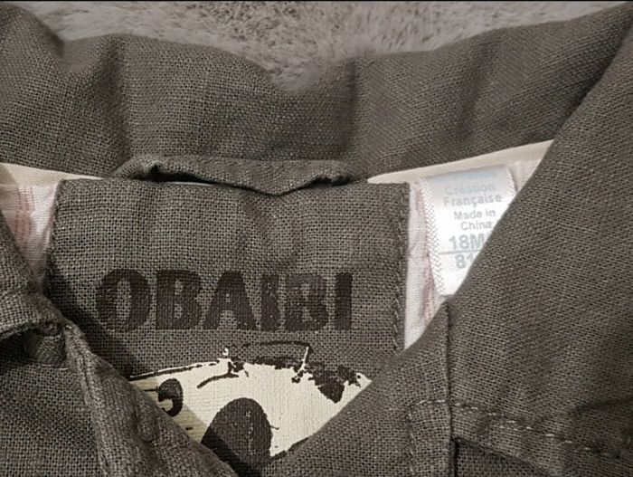 Ensemble veste et chemise Obaïbi 18 mois - photo numéro 5