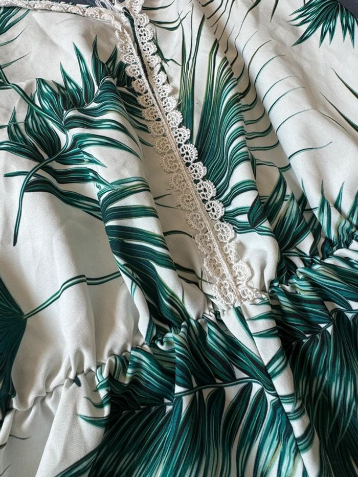 Combi-short imprimé feuilles - photo numéro 2