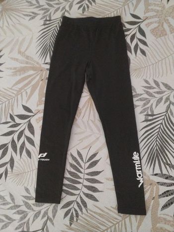 Pantalon thermique noir 8-10ans Pro touch