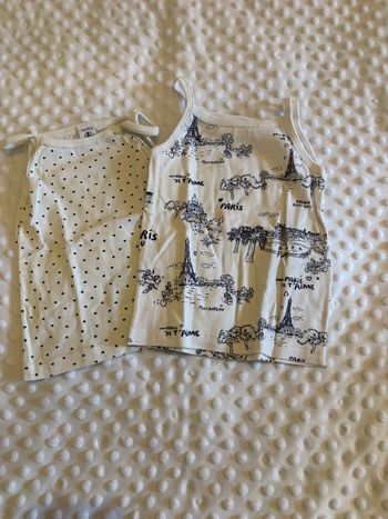 Lot tricots de peau petit bateau