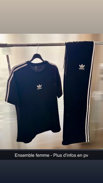 Ensemble femme Adidas noir