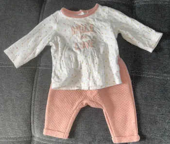 Ensemble fille 3mois