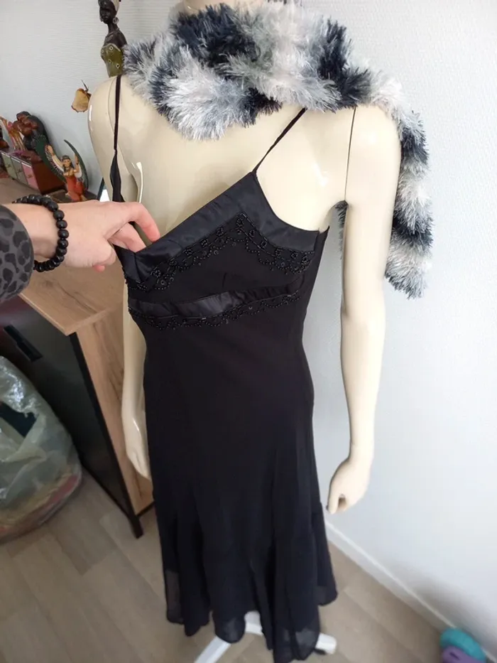 Robe longue noir T40 - photo numéro 4