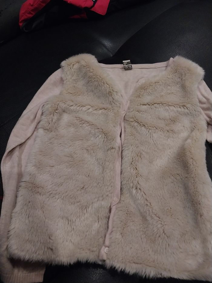 Gilet fourrure