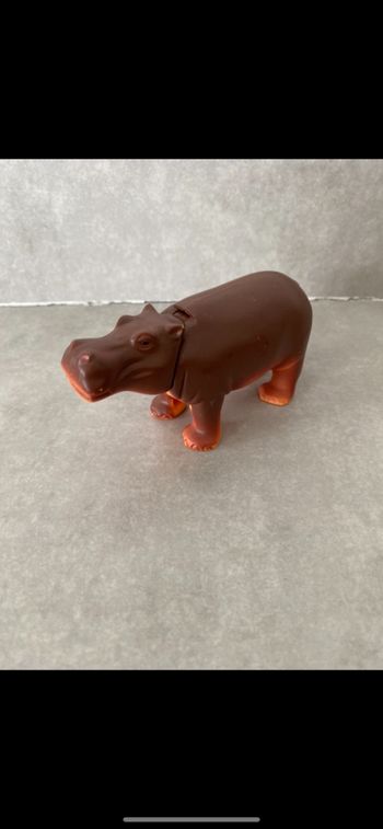 Figurine Hippopotame Playmobil