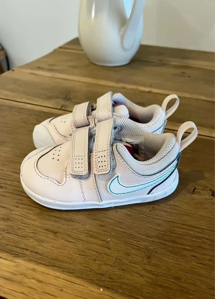Baskets rose pâle Nike - photo numéro 4