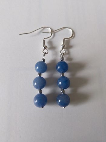 Boucles d'oreilles aventurine