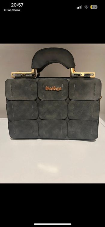 Sac à main gris neuf Mei&ge