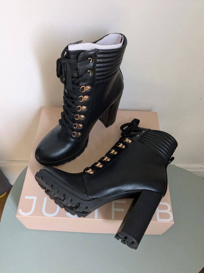 Bottines à lacets Shandee  40.5 - photo numéro 3