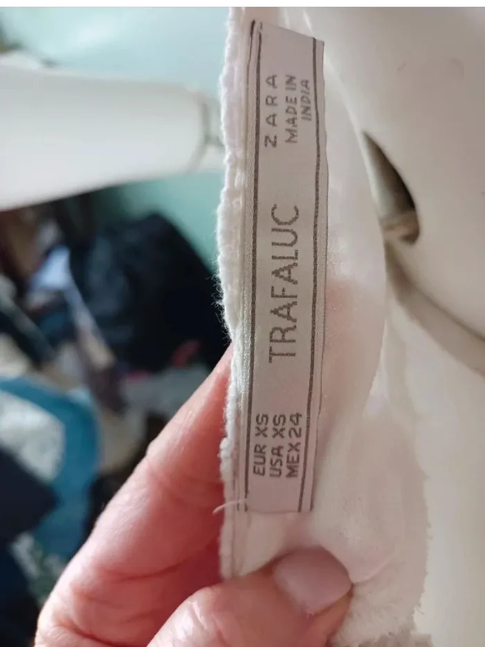 Robe dos nu blanche Zara  XS - photo numéro 11