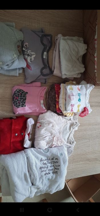 Lot 1 mois fille