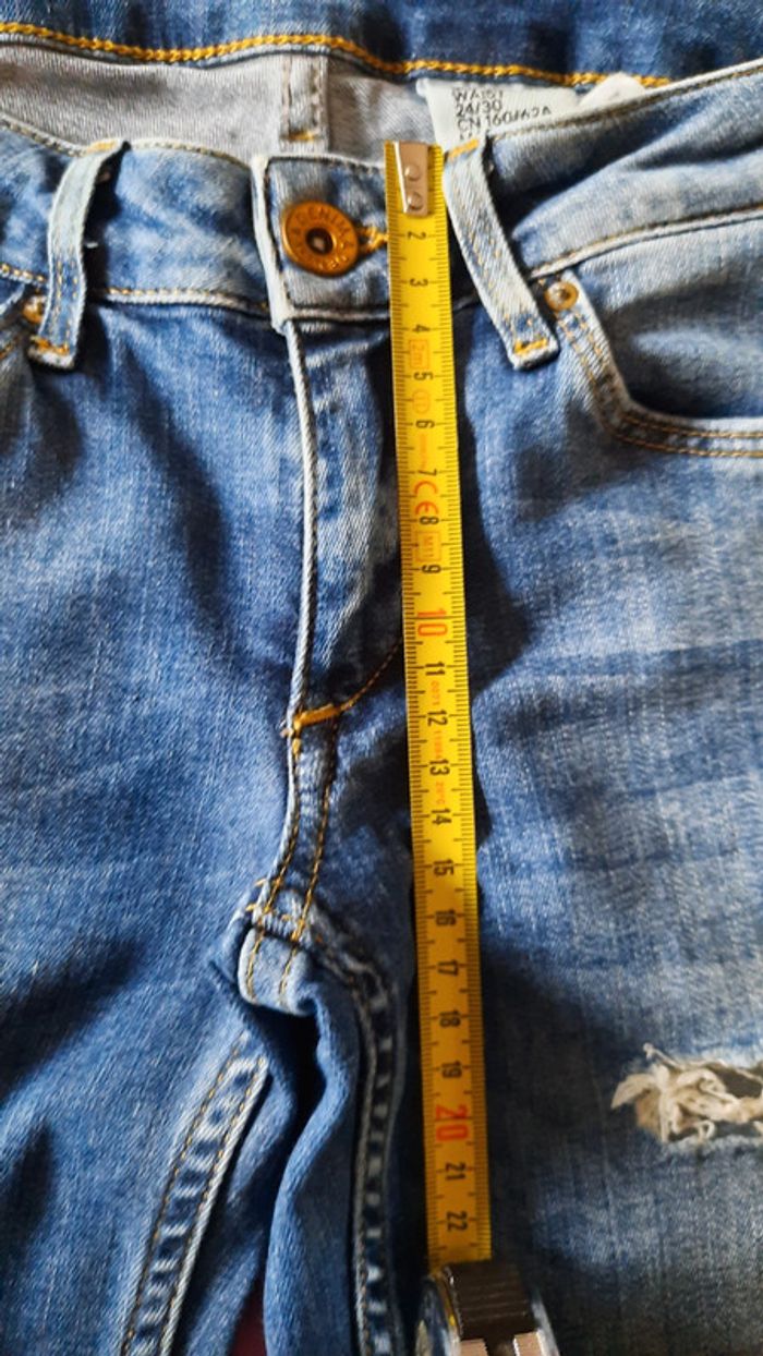Jean bleu H&M taille 32 - photo numéro 4