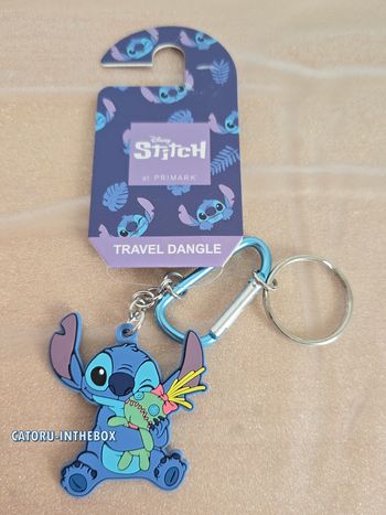 Porte clé / Keychain Disney Stitch & Souillon / Scrump