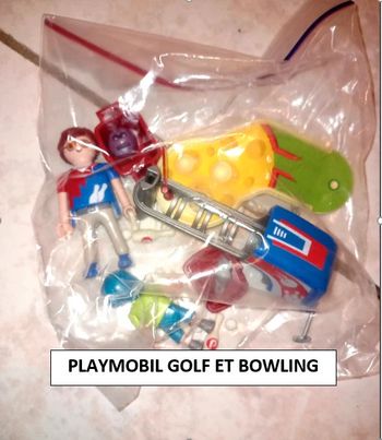 Playmobil golf et bowling 🔂
