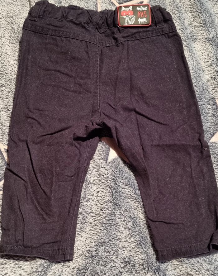 Pantalon noir epais - photo numéro 2