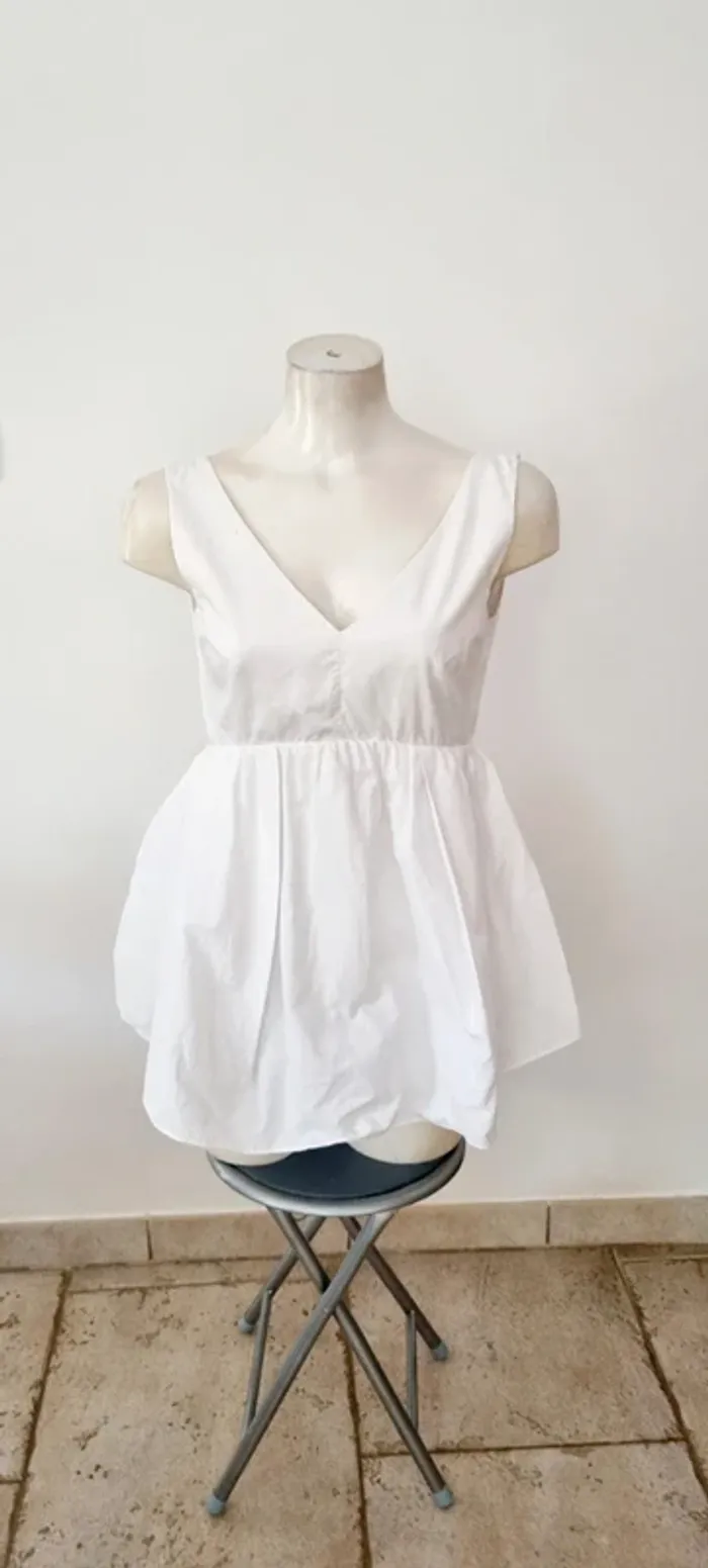 Top débardeur blanc 36 carven