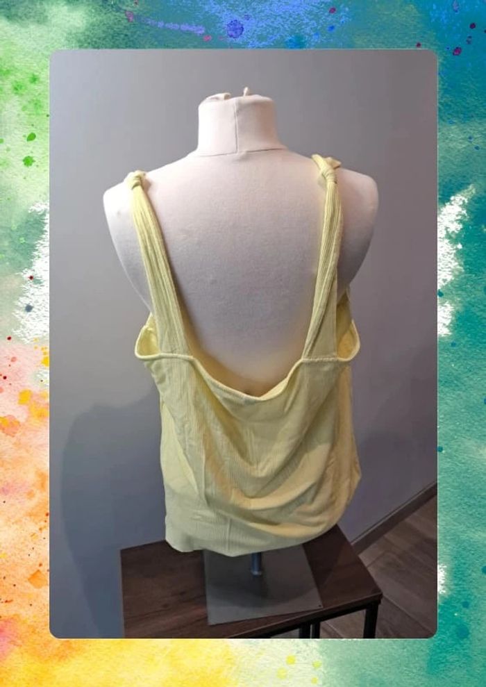Débardeur xl jaune - photo numéro 5