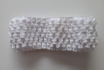 Bandeau blanc bébé