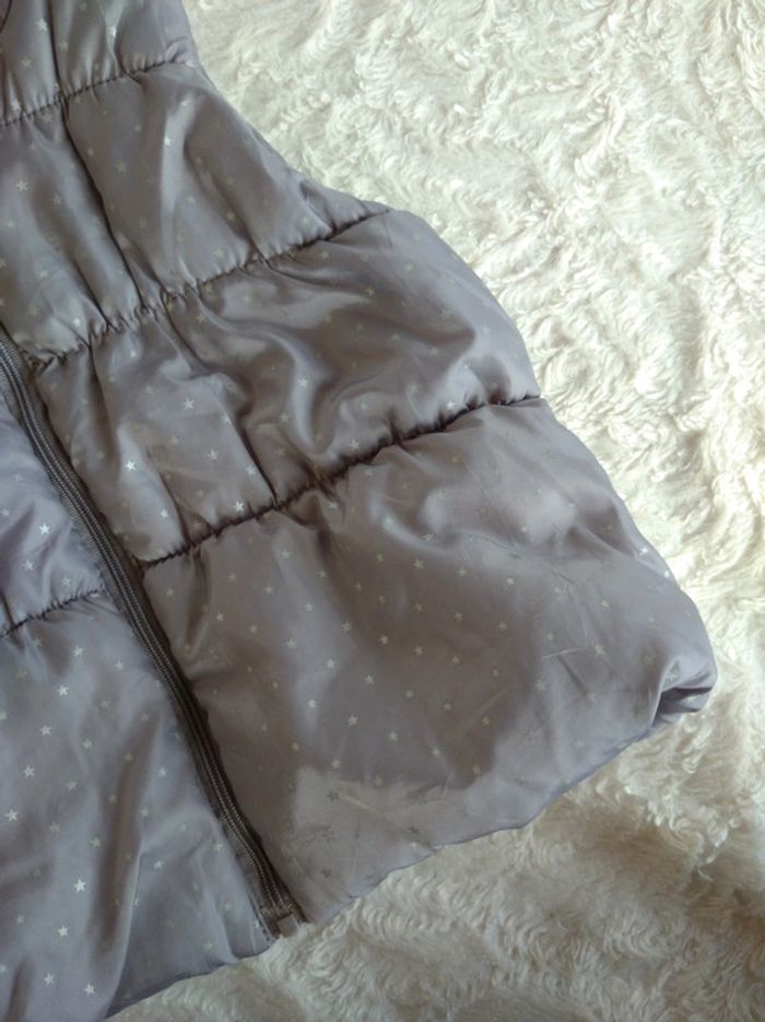 Veste sans manche zippée avec capuche oreille de lapin Fille 12 mois Étoile Kiabi - photo numéro 7