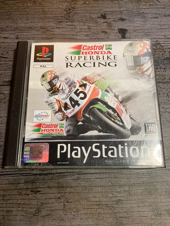 Castrol Honda Superbike Racing Jeu PS1 Complet sony