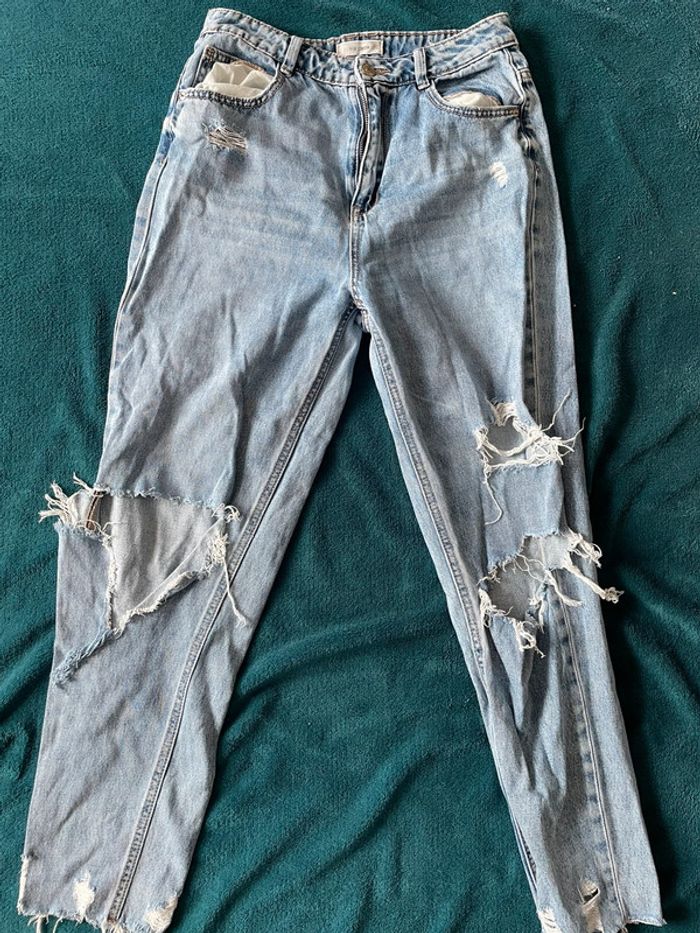 Jeans femme trouée Pimkie 38
