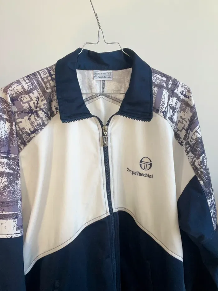 Veste de survêtement Sergio Tacchini vintage taille L - photo numéro 4