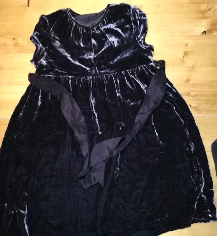Ensemble robe-gilet-ballerine Jacadi 8 ans