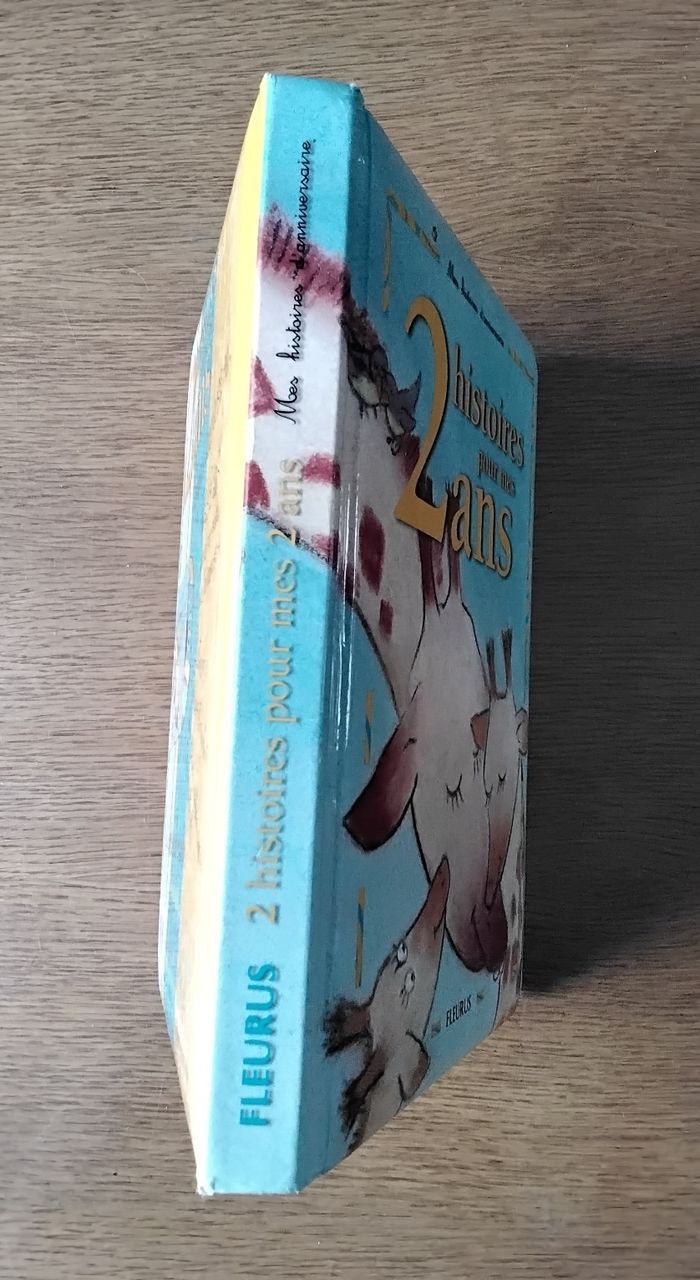 2 histoires pour mes 2 ans ,livre cadeau pour ton anniversaire, Fleurus - photo numéro 2
