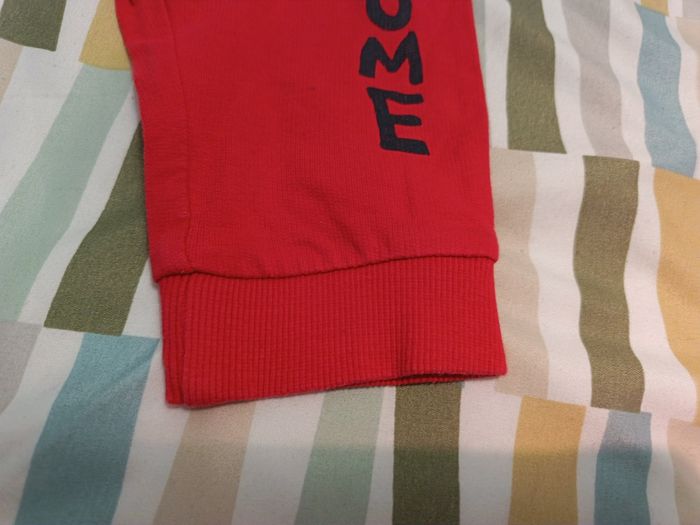 Pantalon rouge 86 cm - photo numéro 7