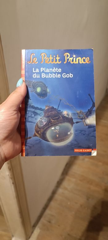 Livre le petit prince la planète du bubble gob