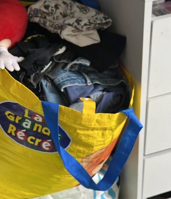 Lors habillé hiver garçons