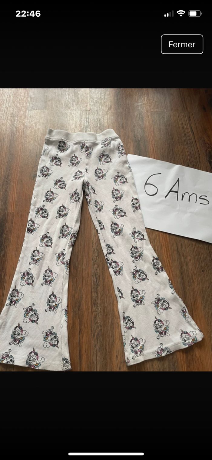 Pantalon pattes d’éph pat patrouille