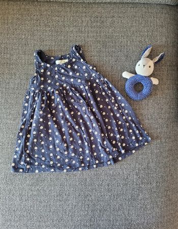 Robe sans manche fille 24 mois