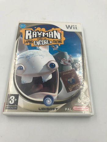 Jeu vidéo Rayman contre les lapins encore plus Cretins Nintendo Wii