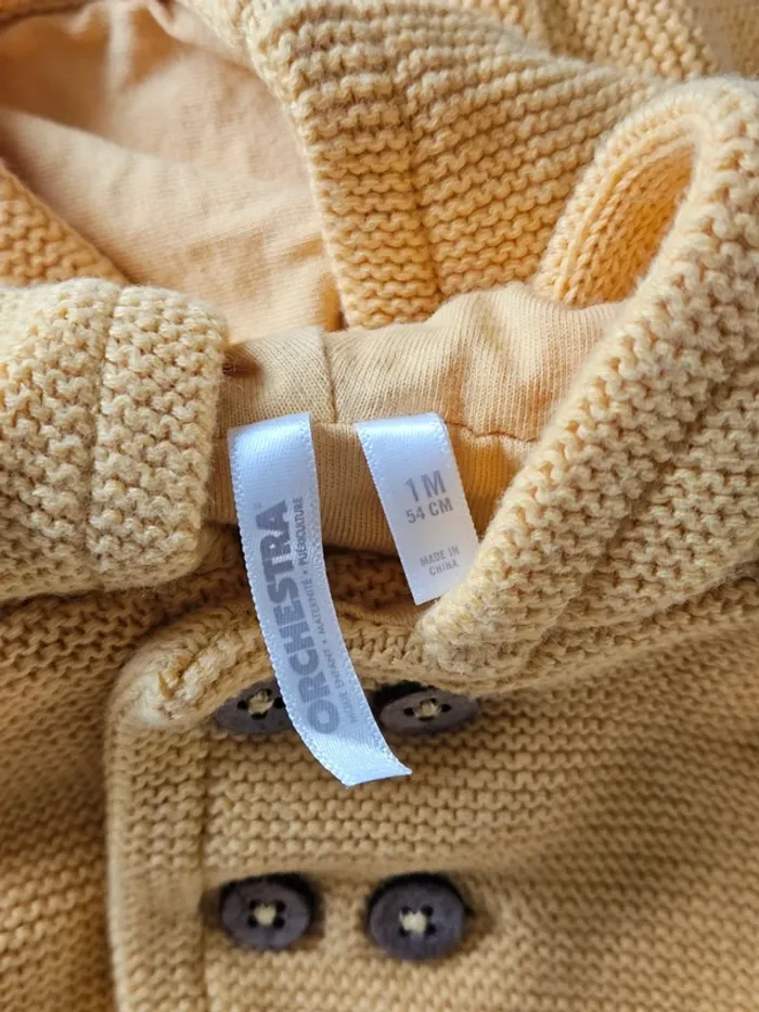 Veste bébé 1 mois - photo numéro 2