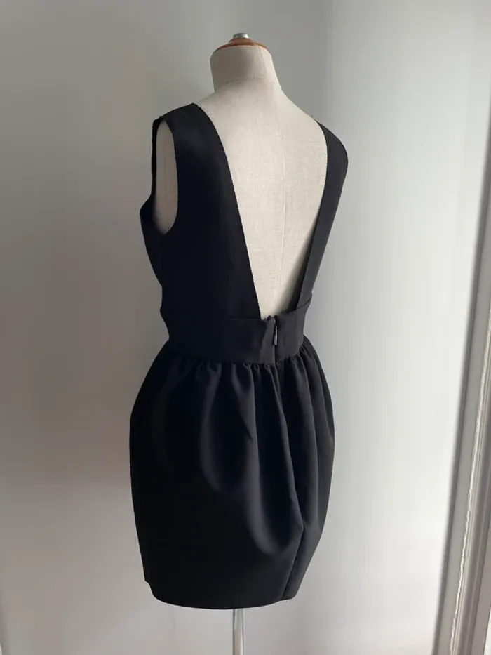 Robe noire vintage MSGM Milano T.42 - photo numéro 4