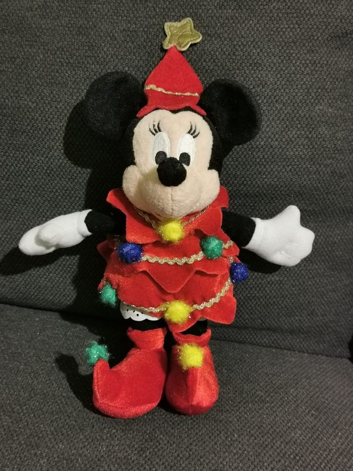 Peluche minnie de Noël